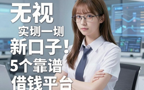 无视一切新口子!实测整理5个靠谱借钱平台,急用钱必看