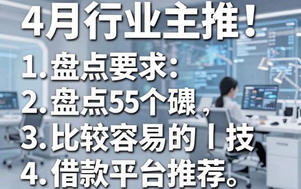 4月行业主推!盘点5个比较容易的借款平台推荐