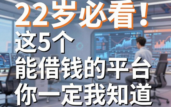 22岁必看!这5个能借钱的平台你一定要知道