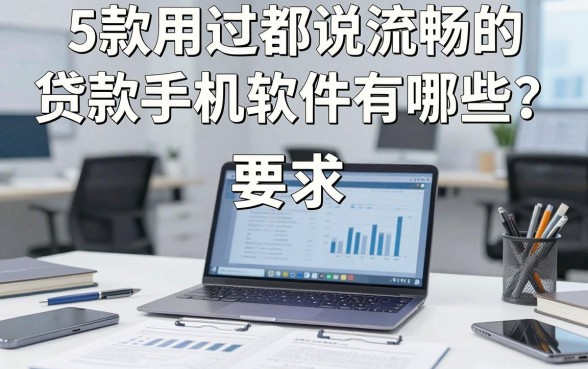 5款用过都说流畅的贷款手机软件有哪些？本文为您细致挑选！