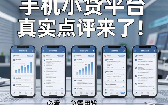 5个手机小贷平台真实点评来了!急需用钱必看