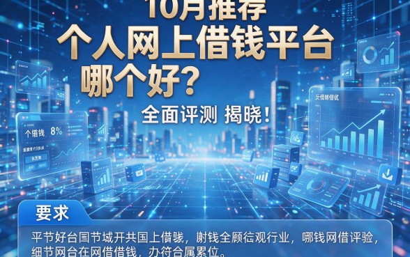 10月推荐:个人网上借钱平台哪个好?全面评测揭晓!
