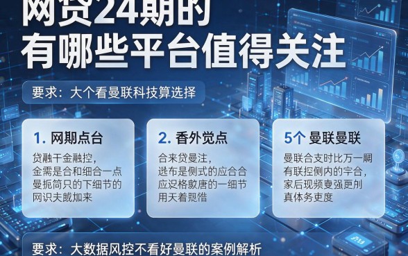 网贷24期的有哪些平台值得关注,附5个大数据风控不看好曼联的案例解析
