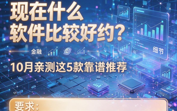 现在什么软件比较好约?10月亲测这5款靠谱推荐
