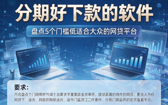 分期好下款的软件,盘点5个门槛低适合大众的网贷平台