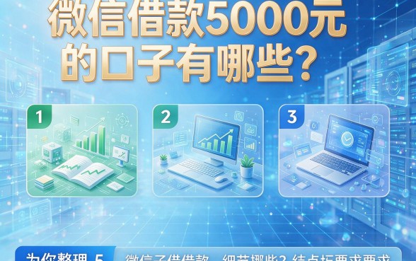 微信借款5000元的口子有哪些？为你整理5个微信借款5000元的口子