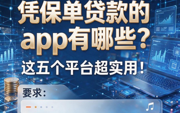 凭保单贷款的app有哪些?这五个平台超实用!